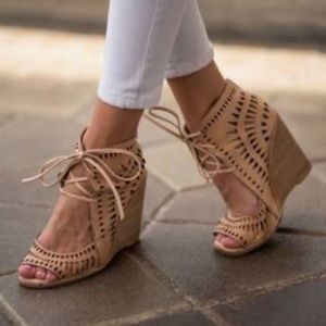 Jeffery Campbell rodillo wedges size 7.
